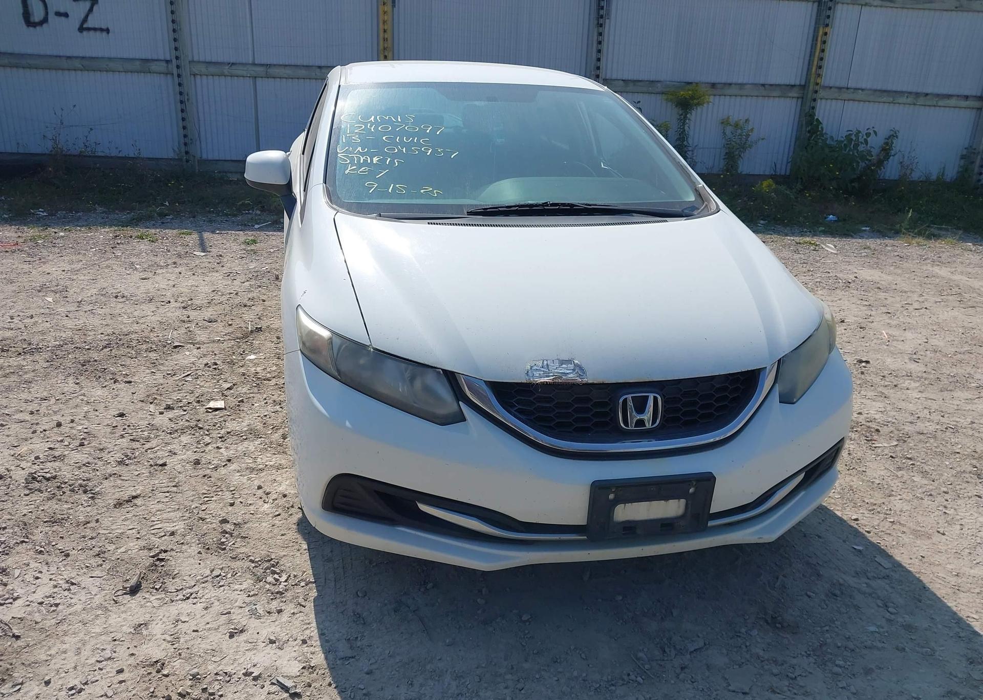 2013 HONDA CIVIC LX