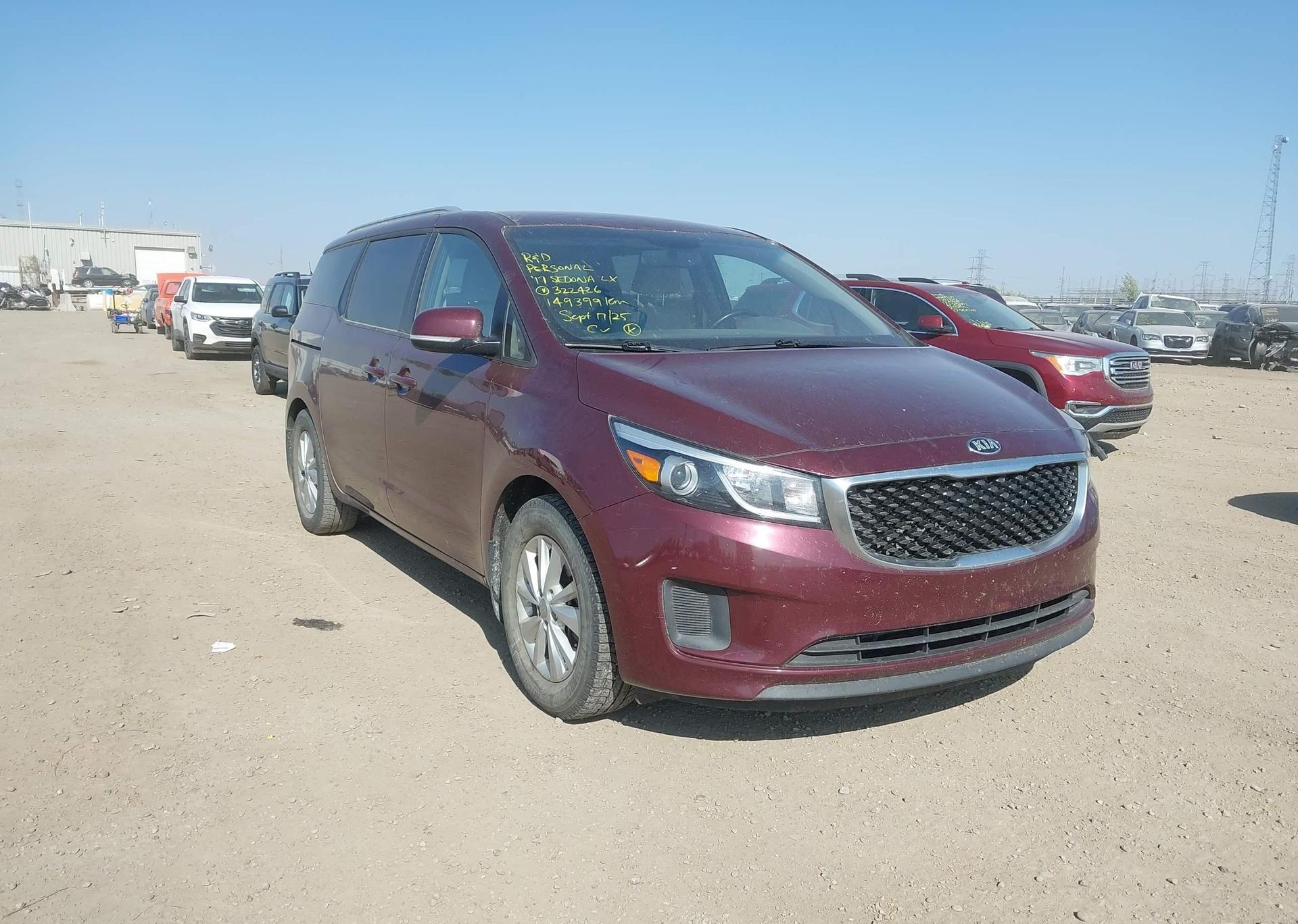 2017 KIA SEDONA LX
