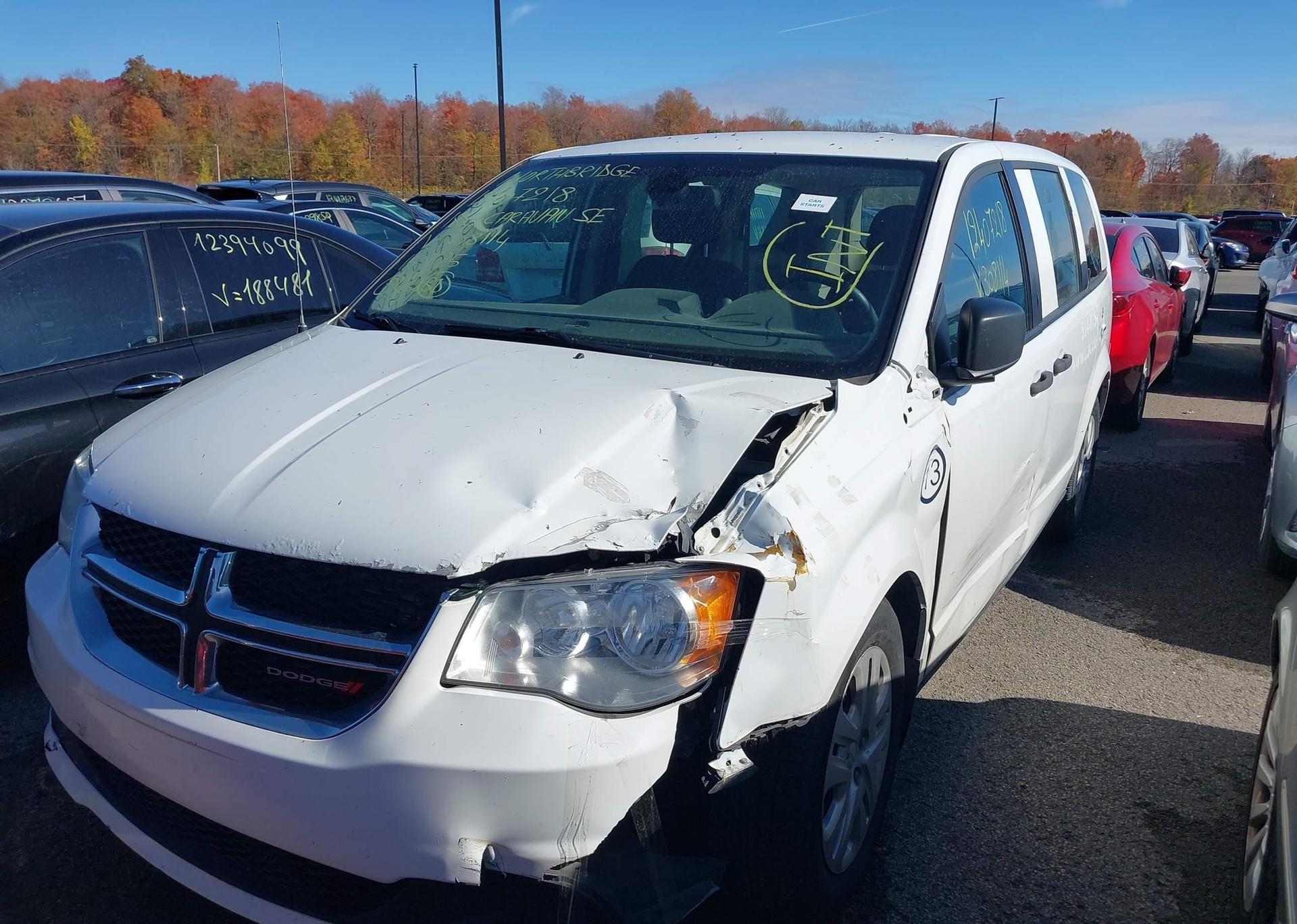 2018 DODGE GRAND CARAVAN SE