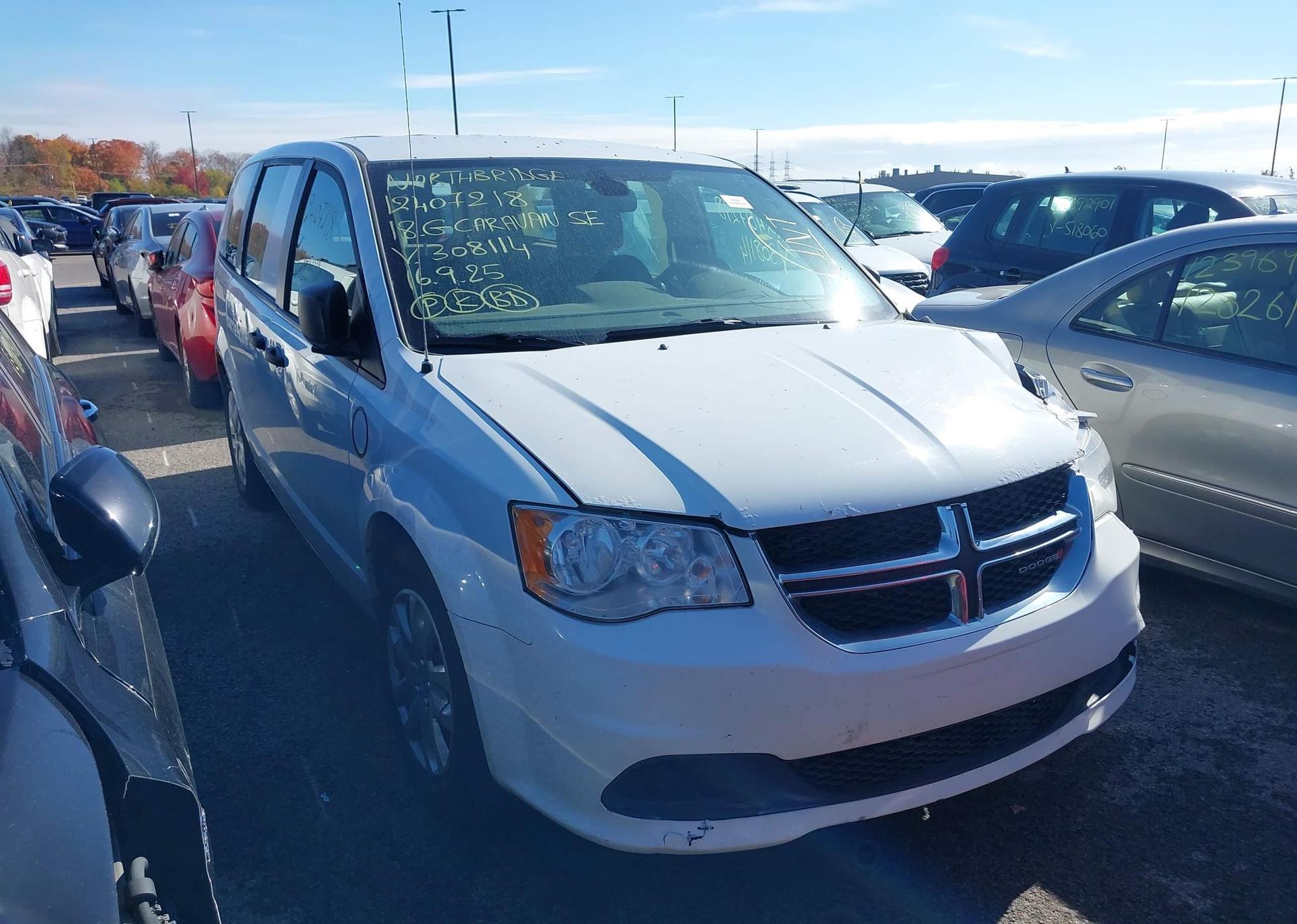 2018 DODGE GRAND CARAVAN SE