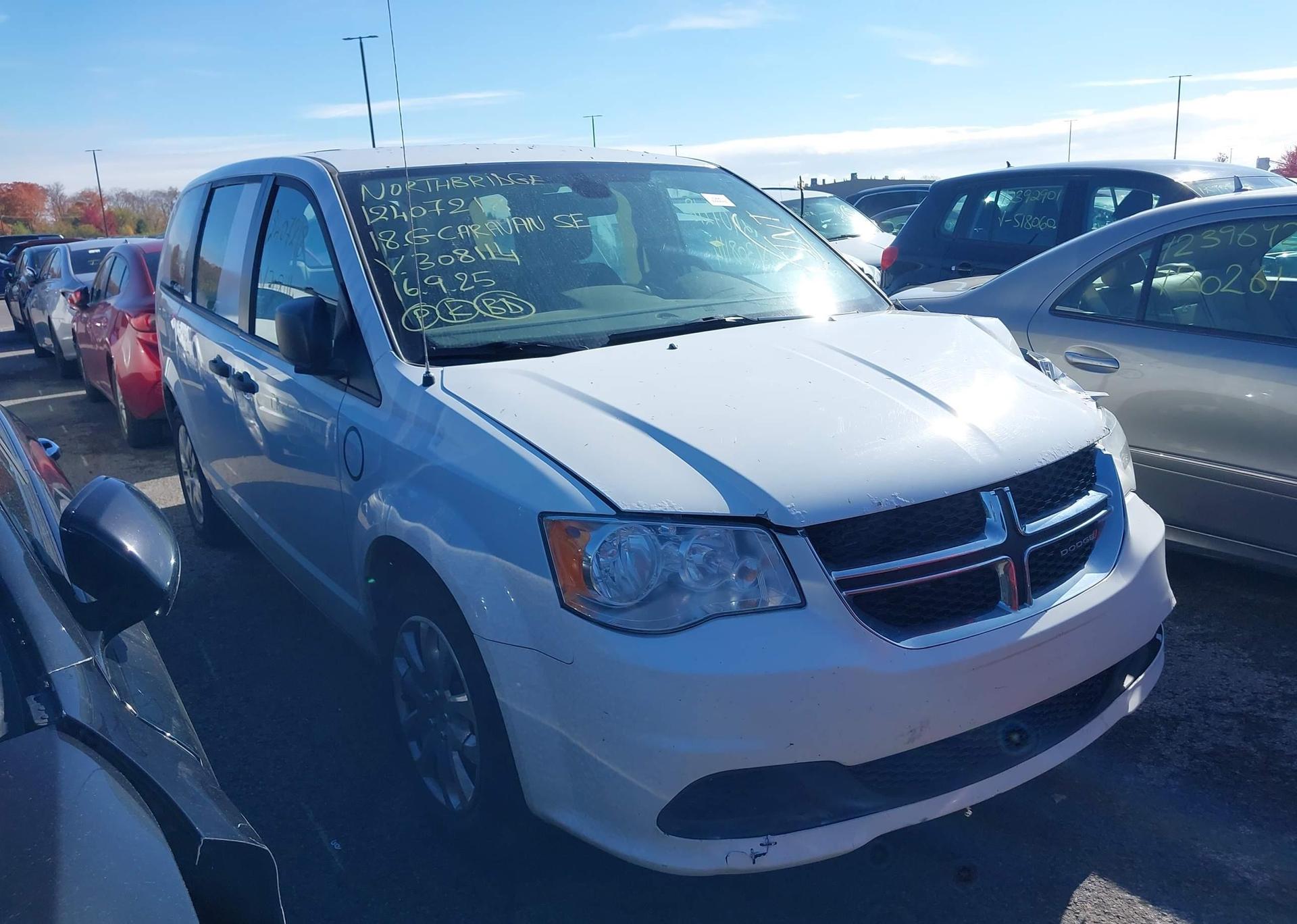 2018 DODGE GRAND CARAVAN SE