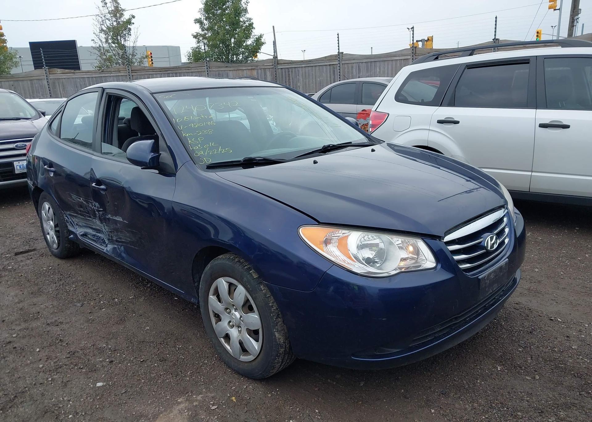 2010 HYUNDAI ELANTRA GL
