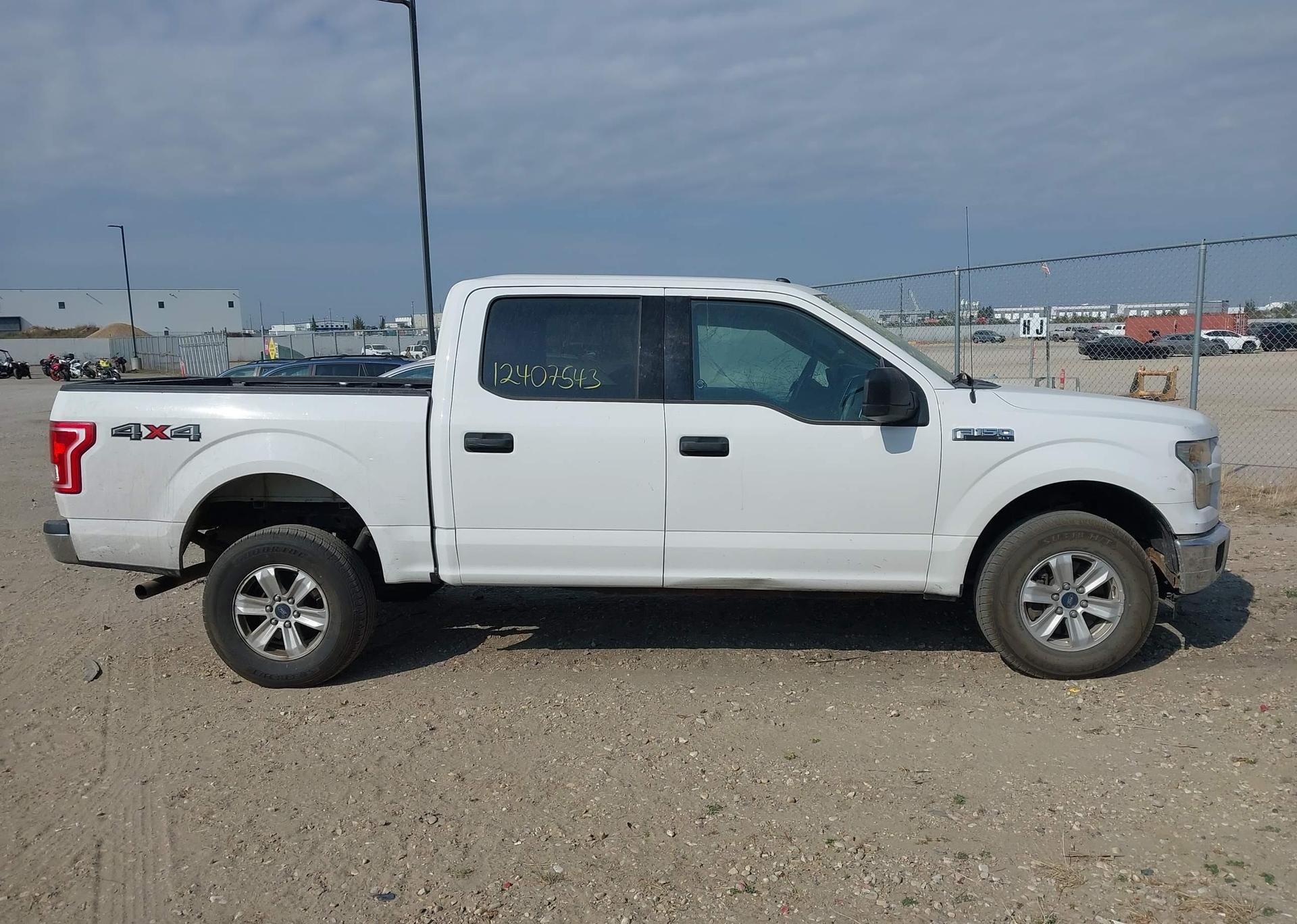 2016 FORD F150 SUPERCREW