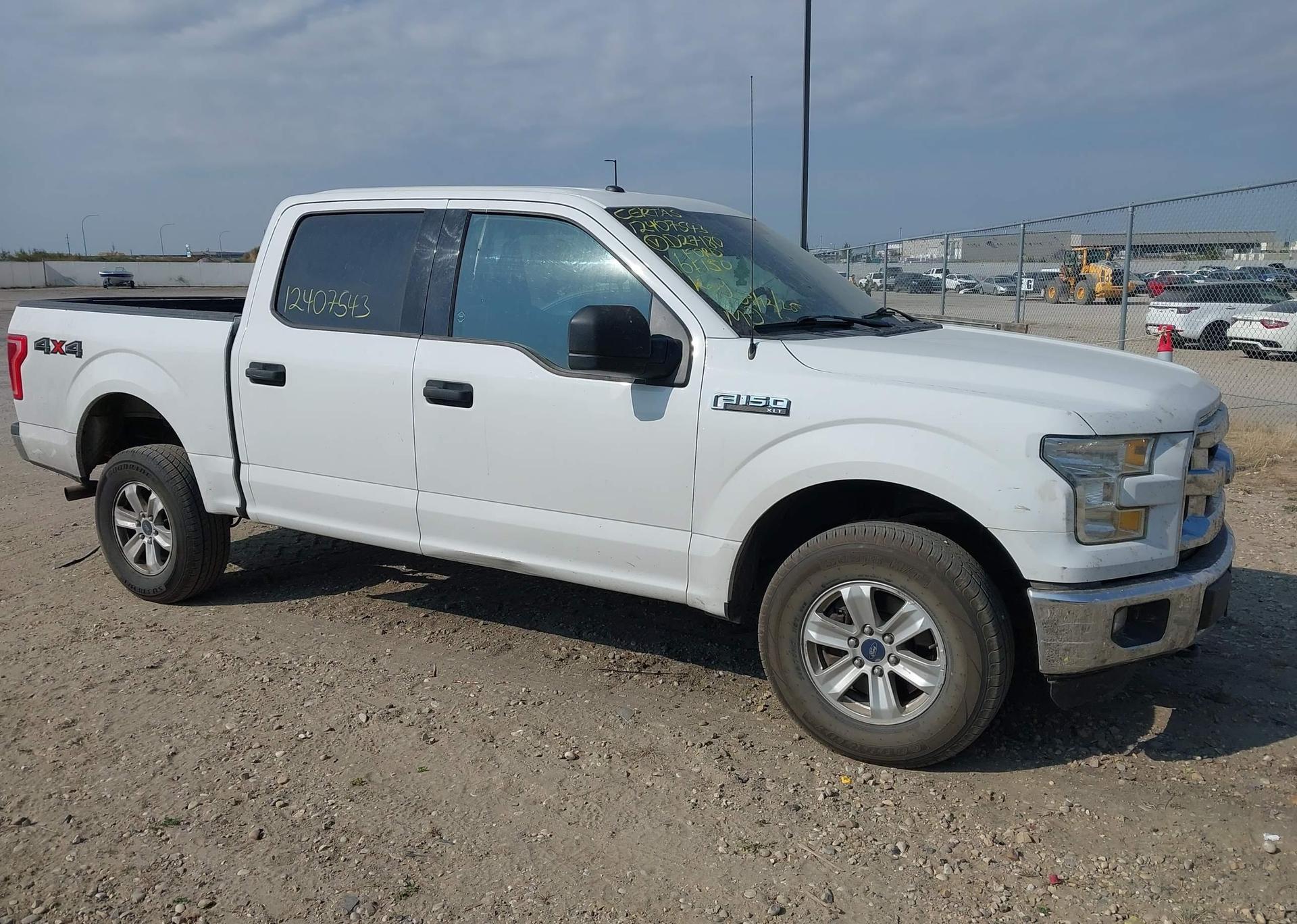 2016 FORD F150 SUPERCREW