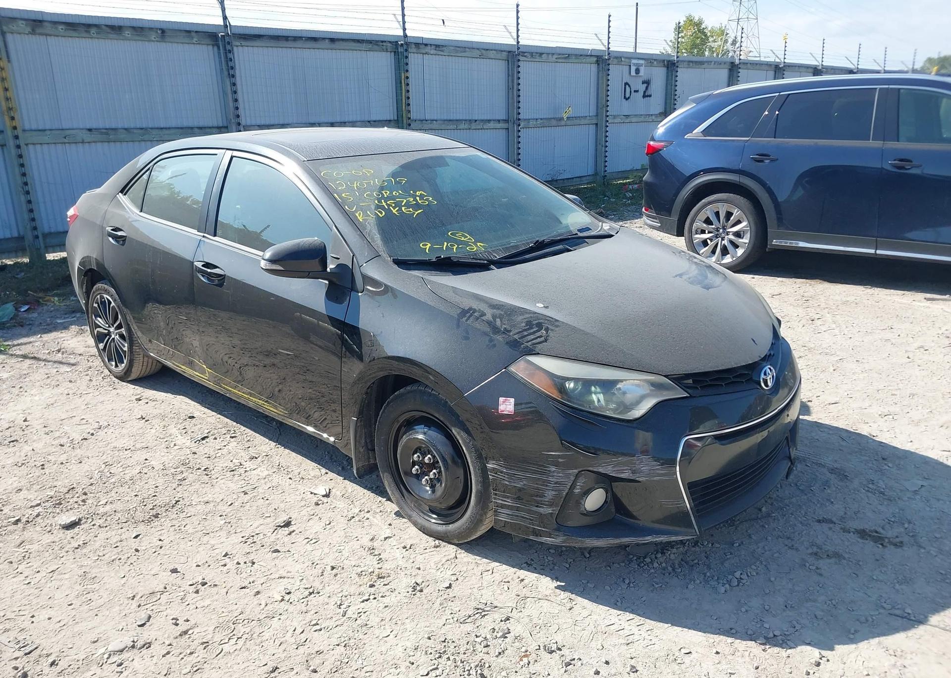 2015 TOYOTA COROLLA S