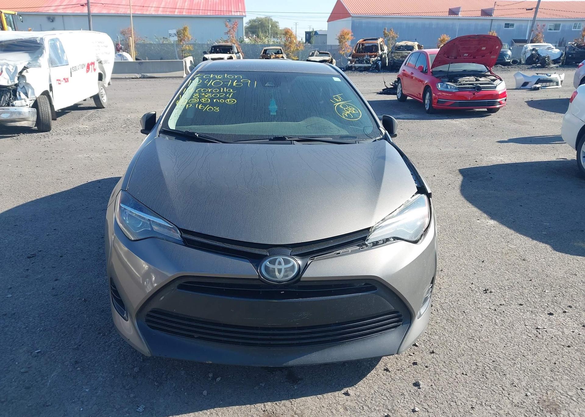 2017 TOYOTA COROLLA L