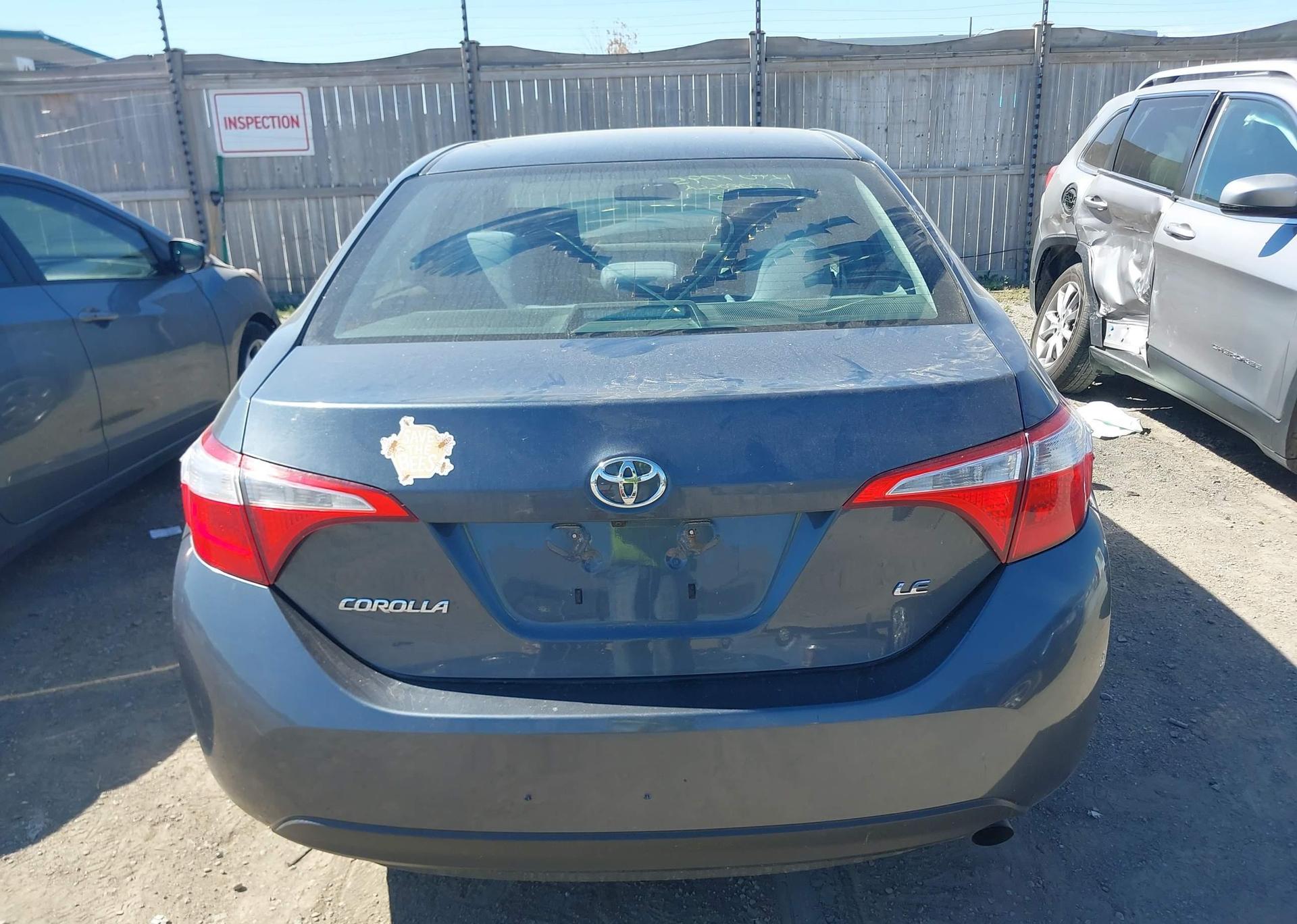 2016 TOYOTA COROLLA L