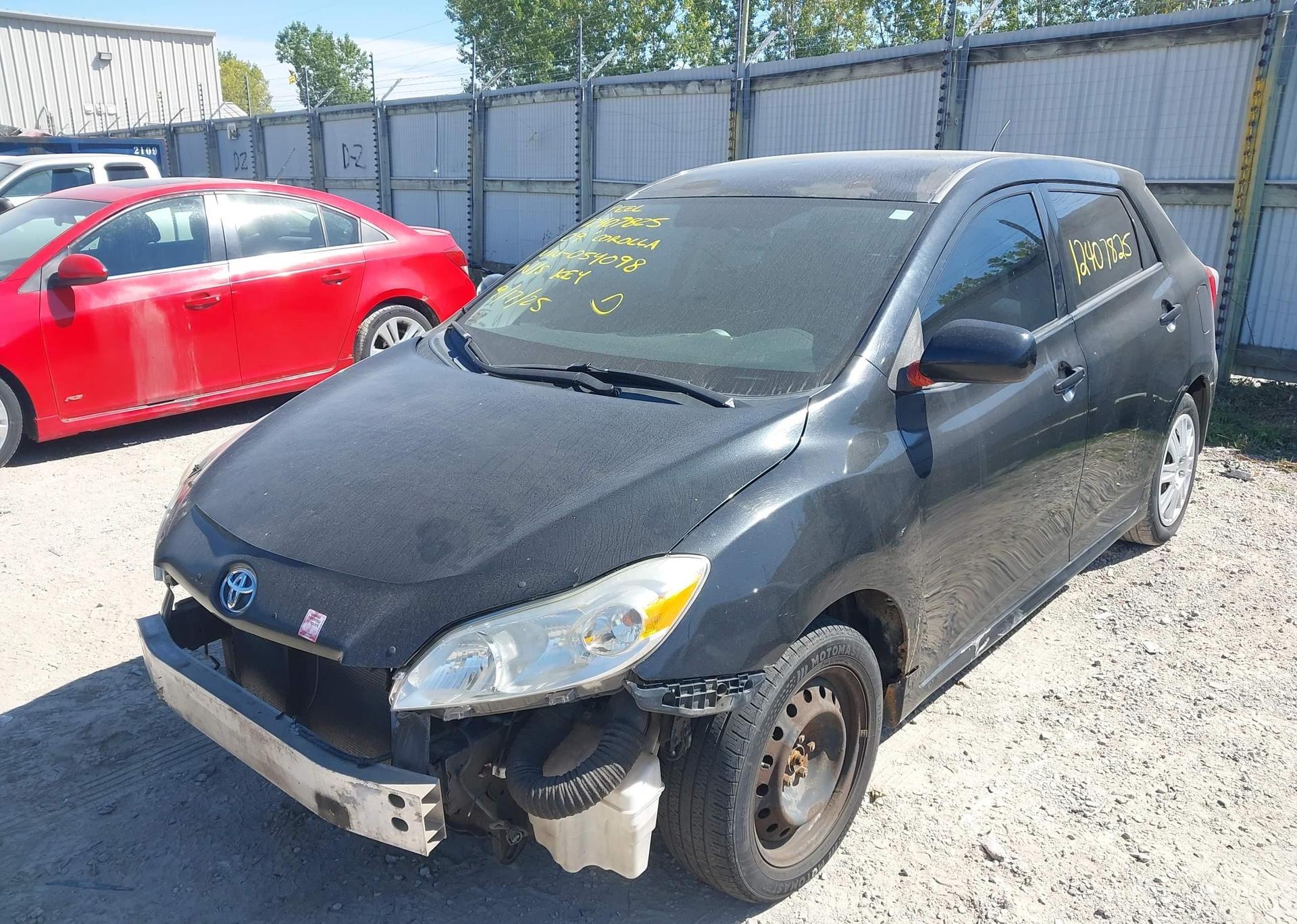 2009 TOYOTA COROLLA MATRIX
