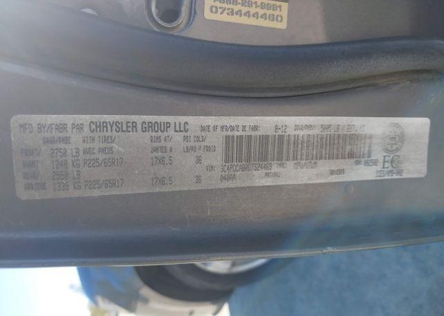 2013 DODGE JOURNEY CVP