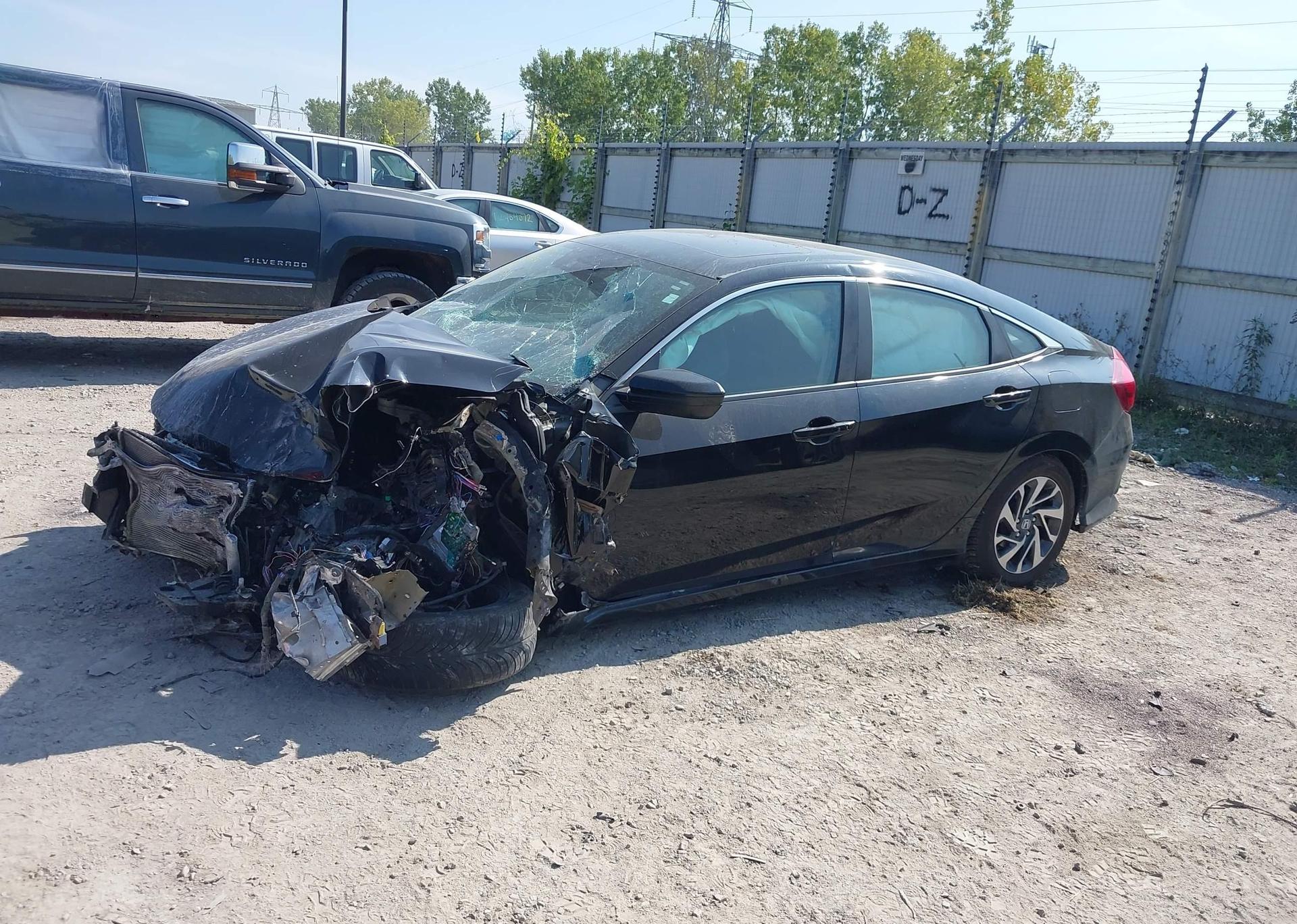 2017 HONDA CIVIC EX 4DR