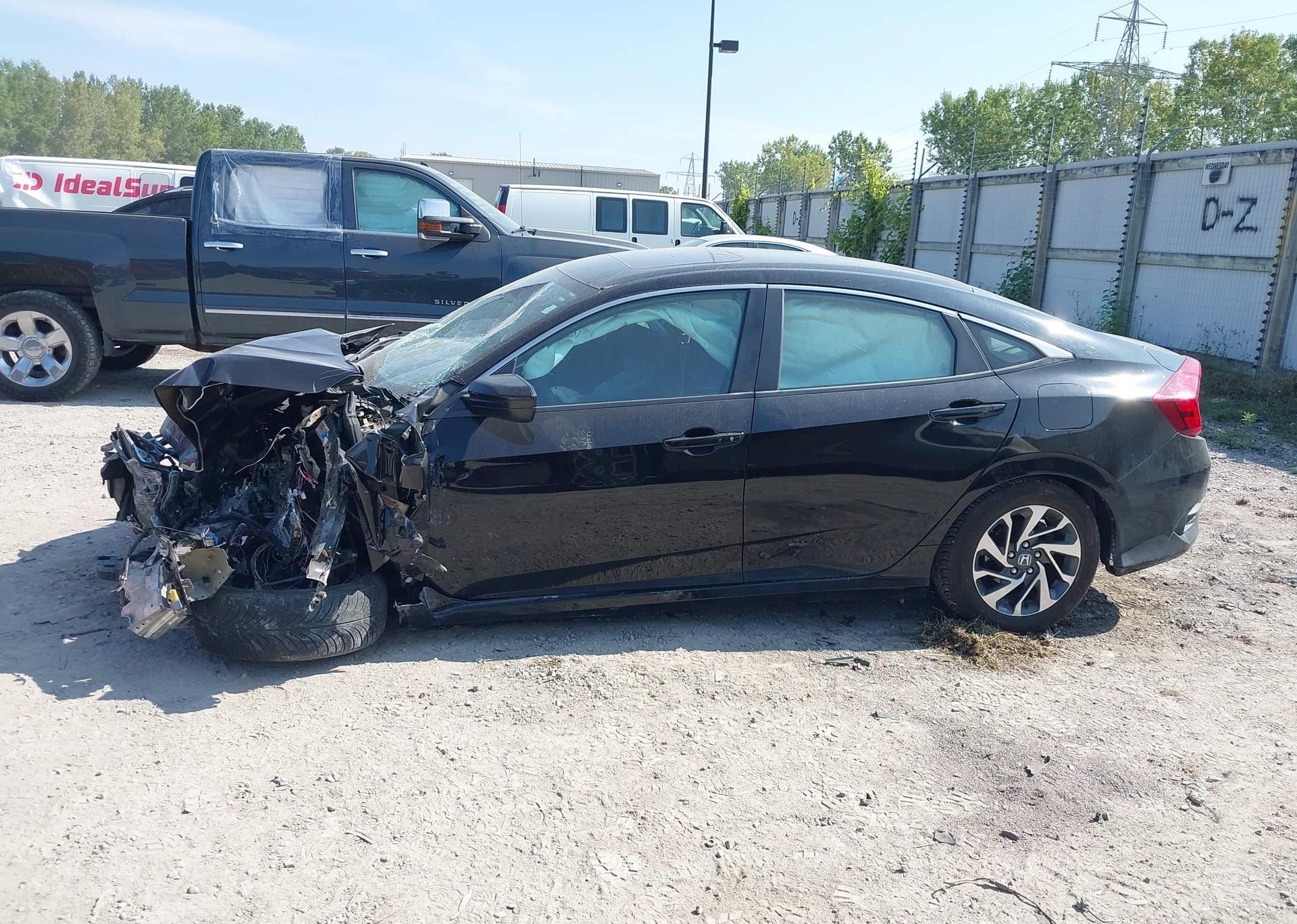 2017 HONDA CIVIC EX 4DR