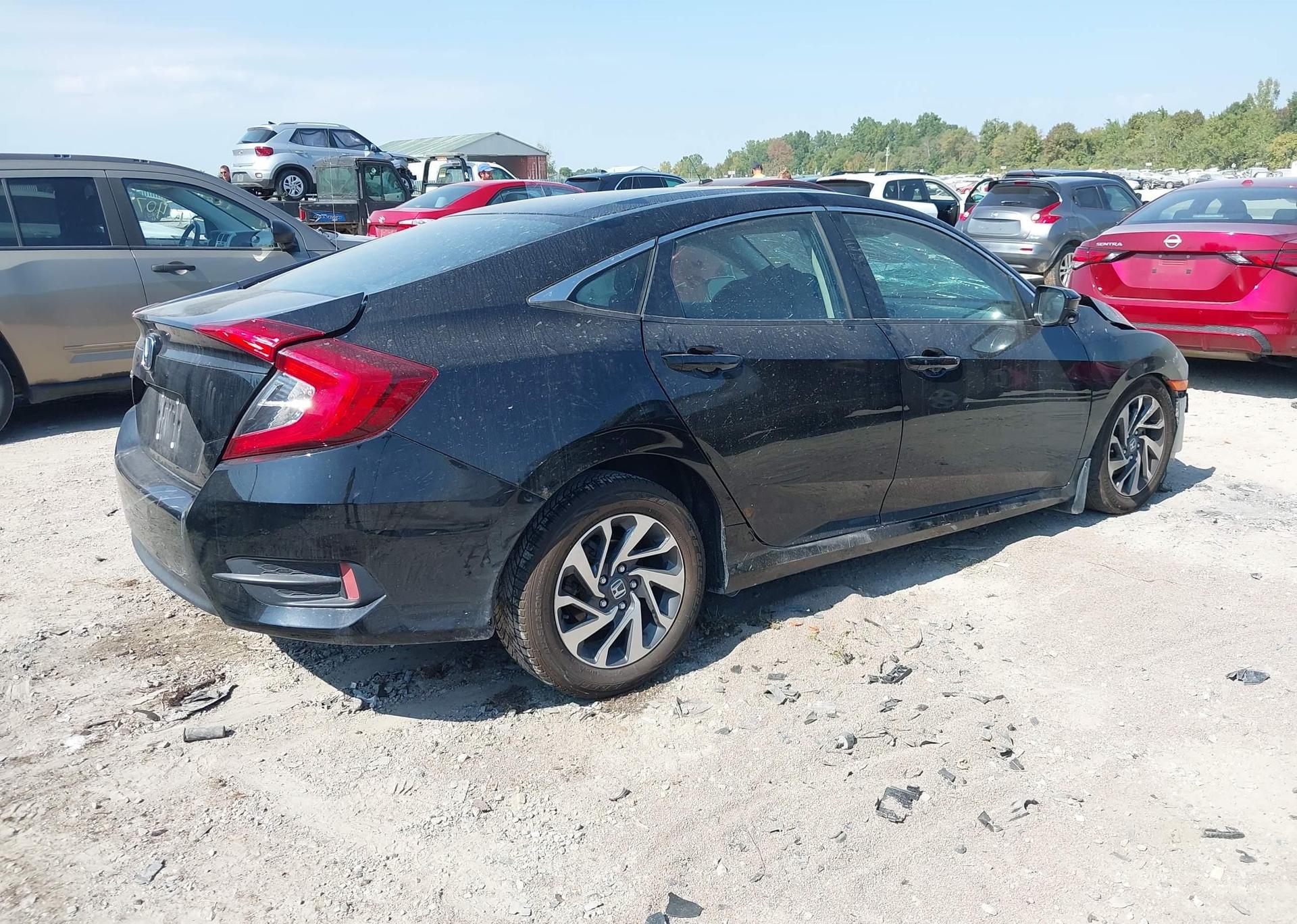 2017 HONDA CIVIC EX 4DR