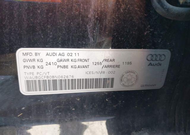 2011 AUDI A6 3.0 PROGRESSIV