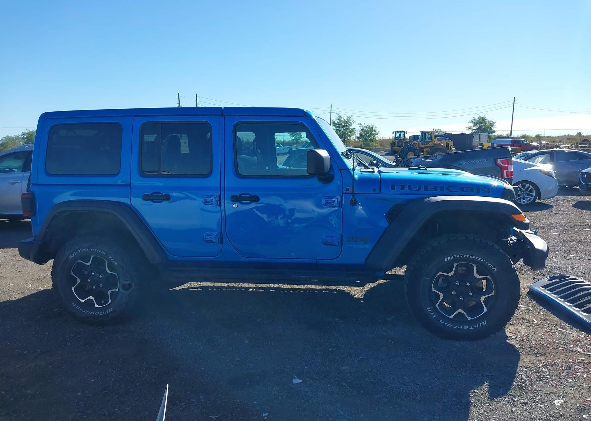 2022 JEEP WRANGLER 4XE UNLIMITED RUBICON
