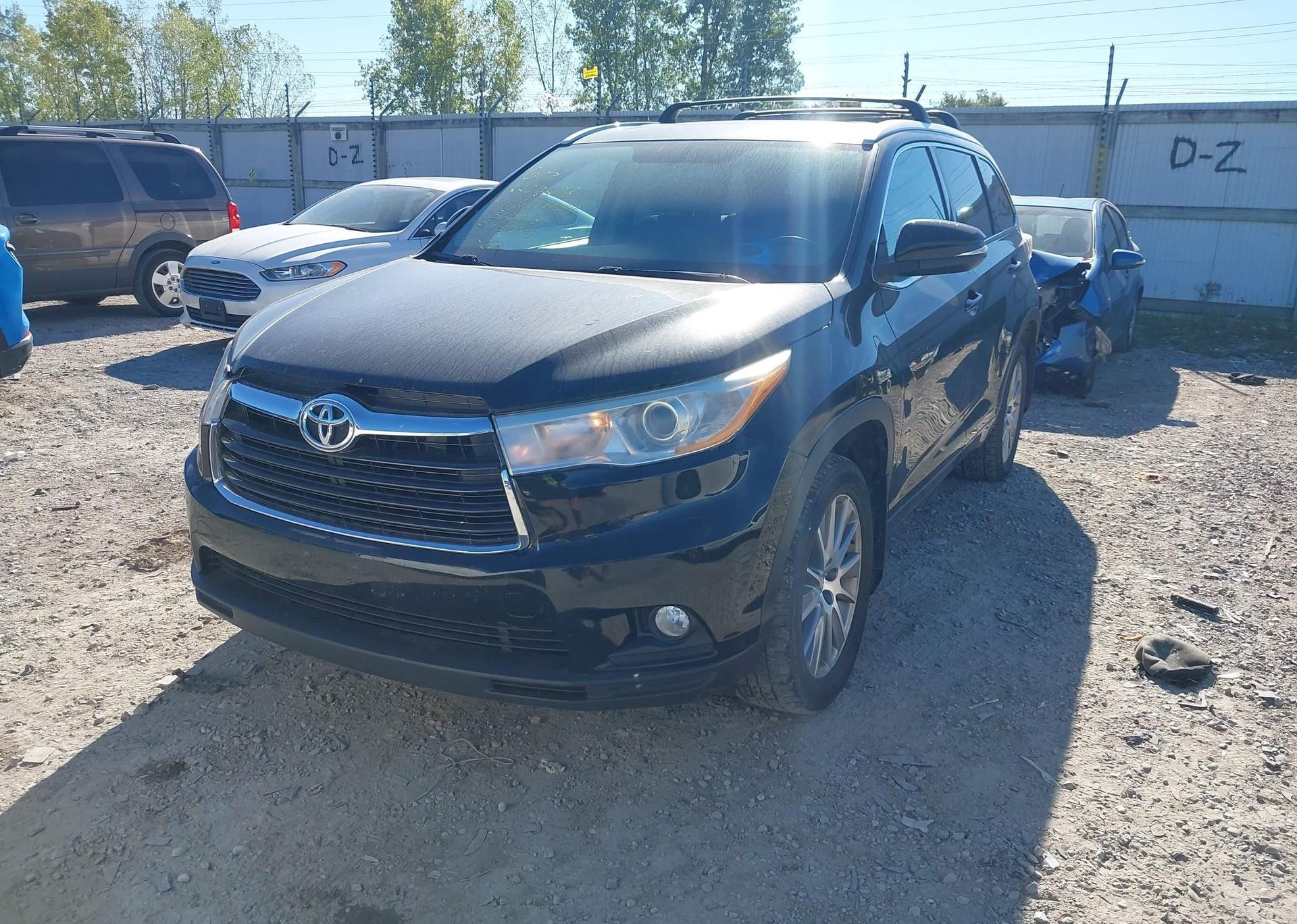 2016 TOYOTA highlander xle