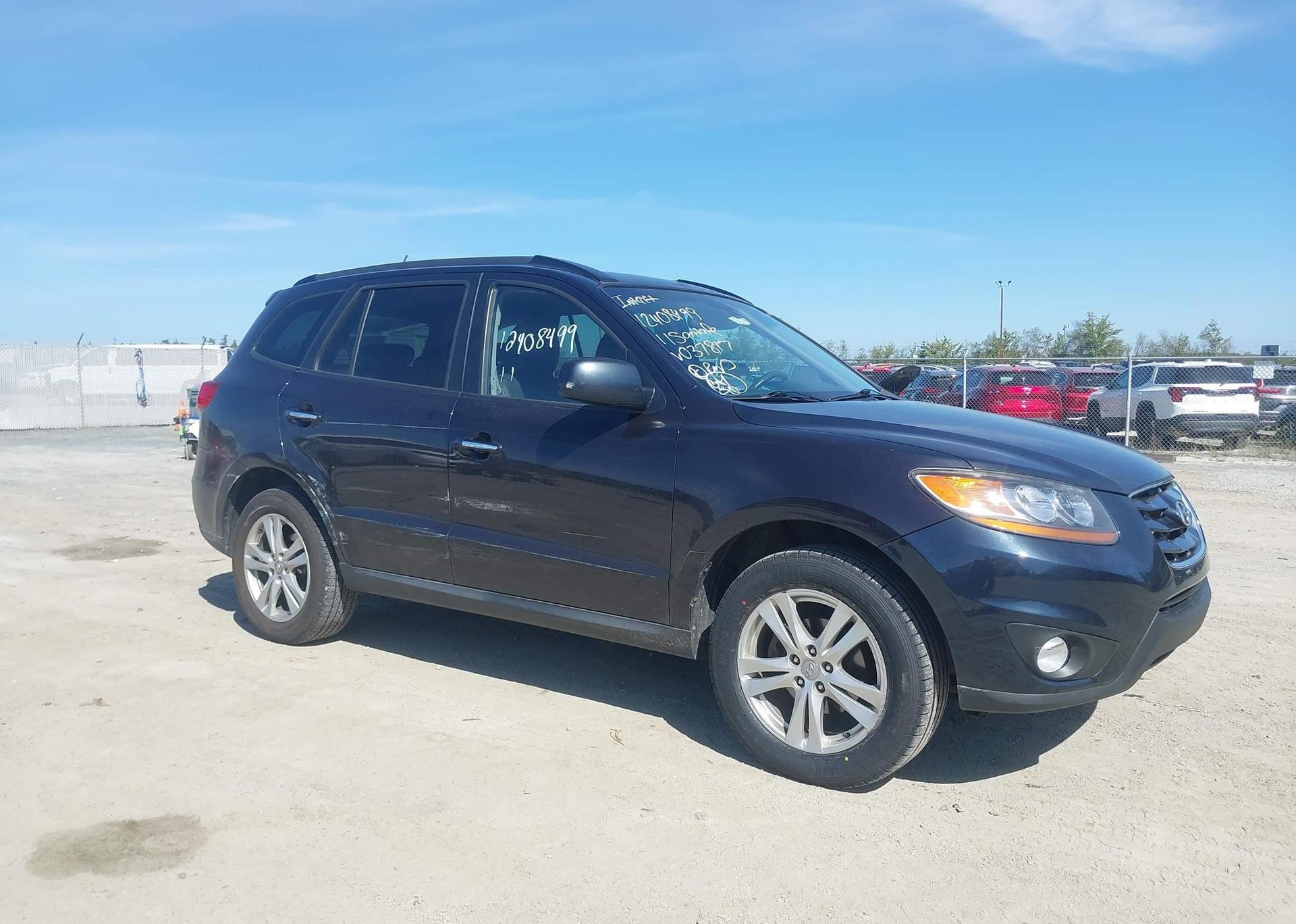 2011 HYUNDAI SANTA FE LIMITED 3.5