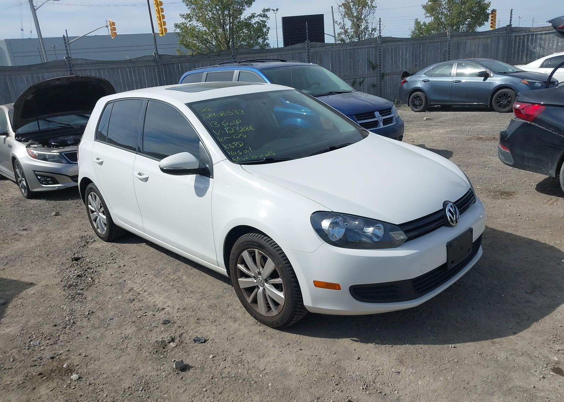 2013 VOLKSWAGEN GOLF 2.5L COMFORTLINE