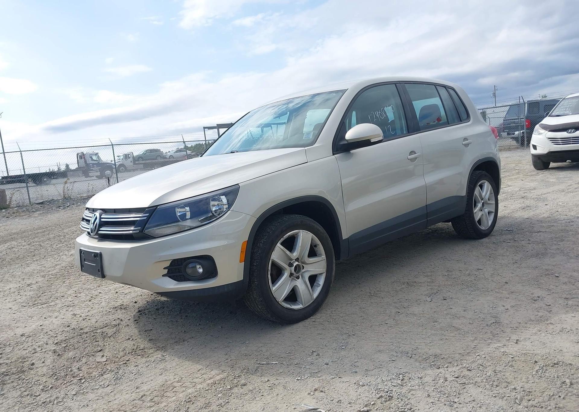 2012 VOLKSWAGEN TIGUAN S