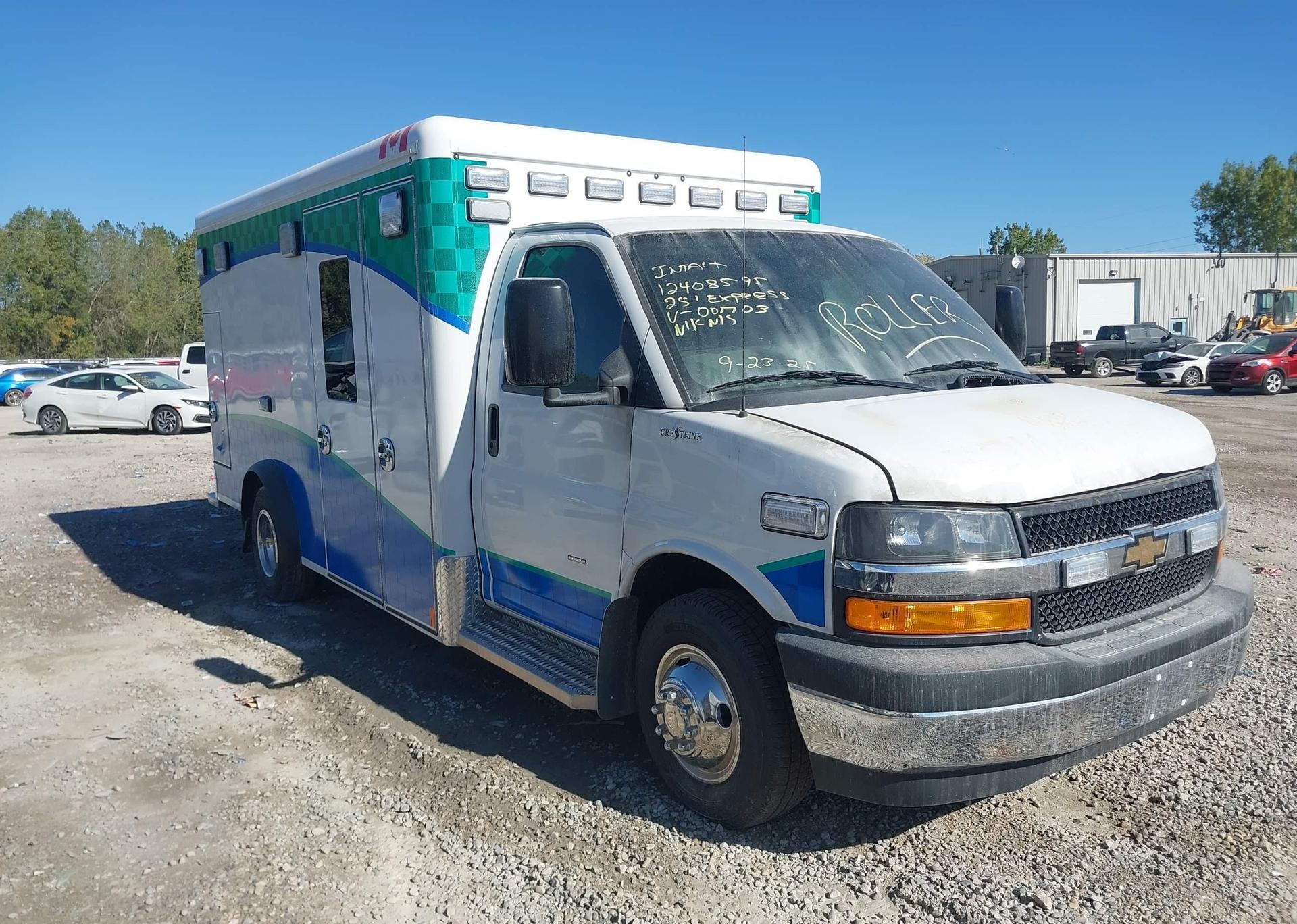 2025 CHEVROLET EXPRESS CUTAWAY WORK VAN