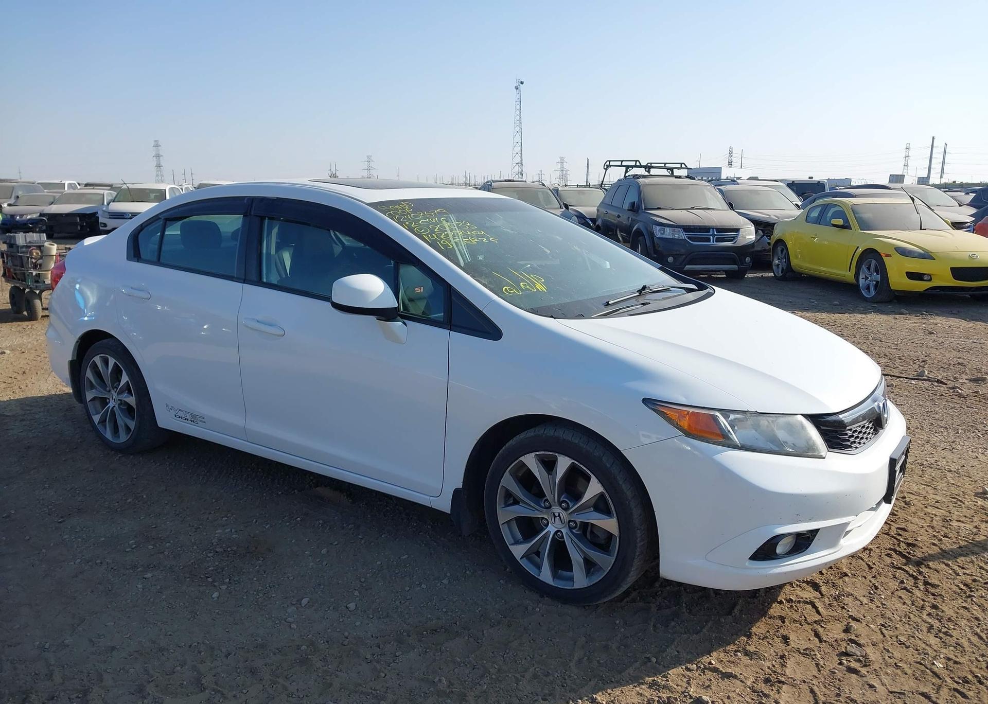 2012 HONDA CIVIC SI
