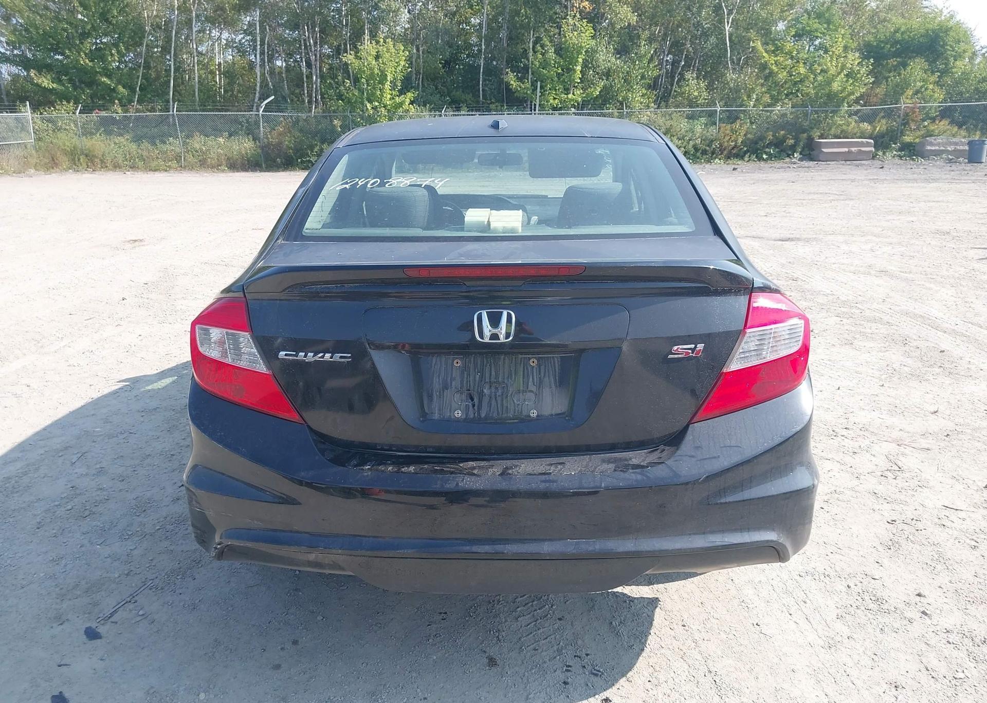 2012 HONDA CIVIC SI