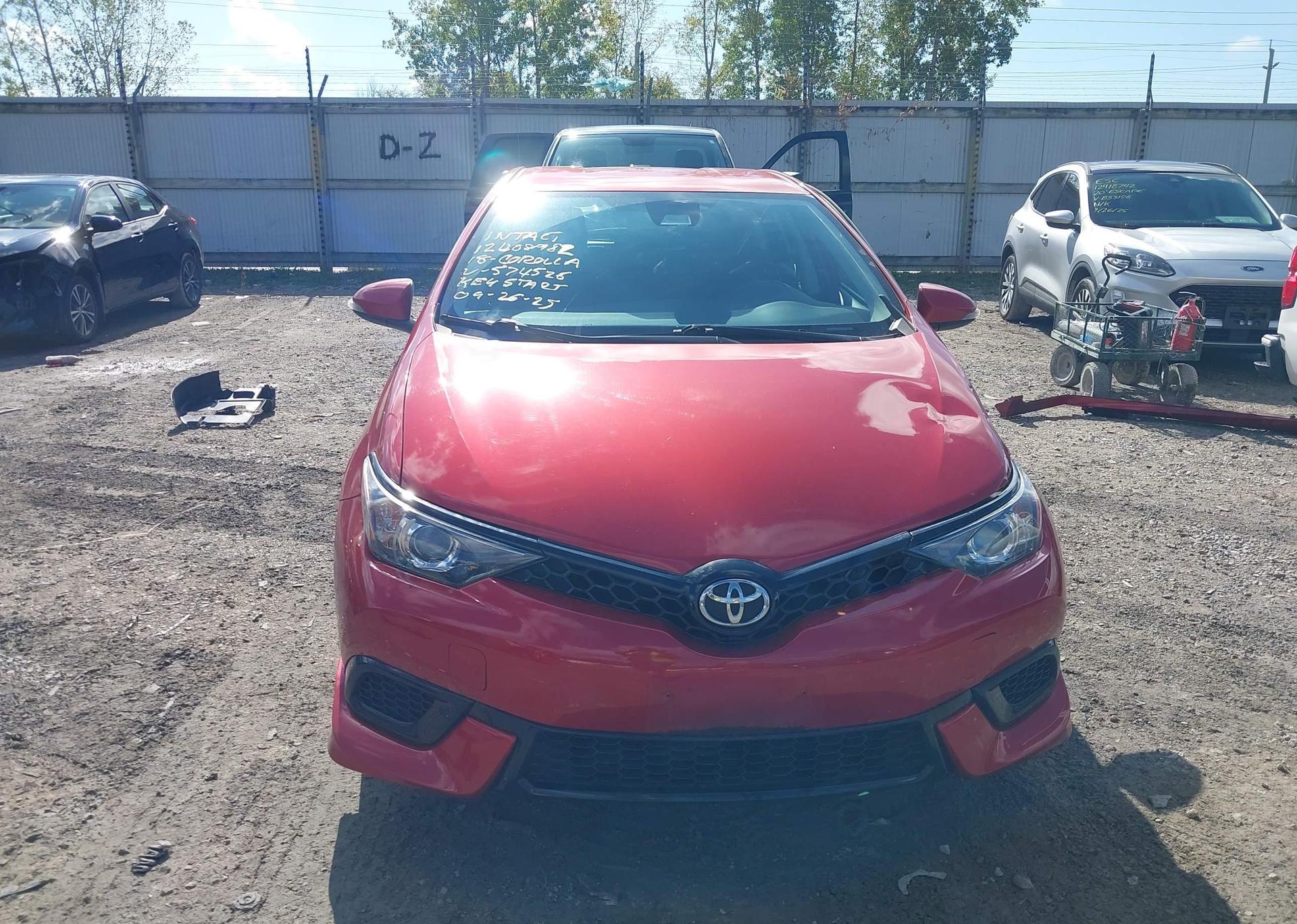 2018 TOYOTA COROLLA