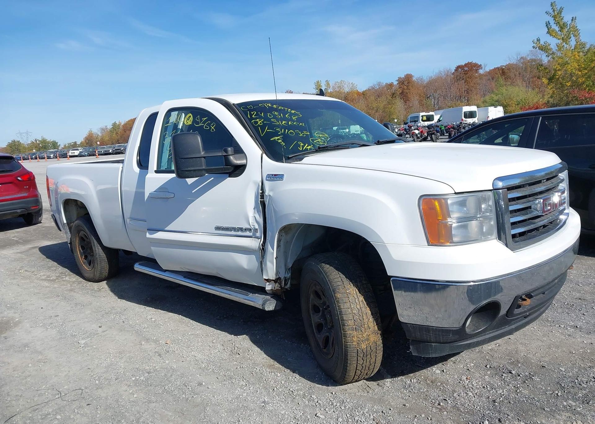2008 GMC SIERRA 1500 SLE