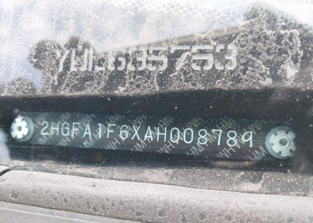 2010 HONDA CIVIC SPORT