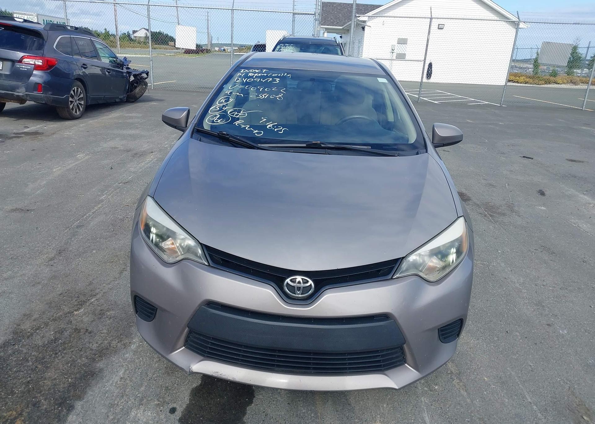 2014 TOYOTA COROLLA ECO