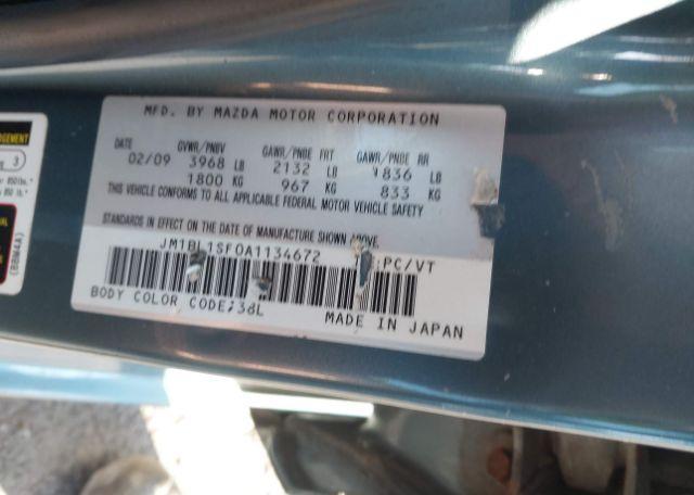 2010 MAZDA MAZDA3 GS