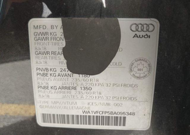 2011 AUDI Q5 2.0T PREMIUM PLUS