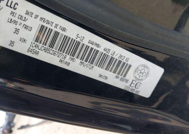 2012 JEEP COMPASS SPORT