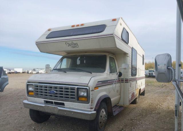 1987 FORD ECONOLINE E350 CUTAWAY VAN