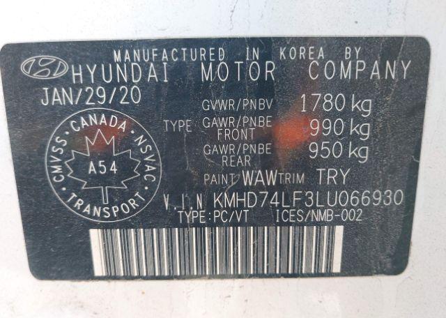 2020 HYUNDAI ELANTRA ESSENTIAL AUTO IVT