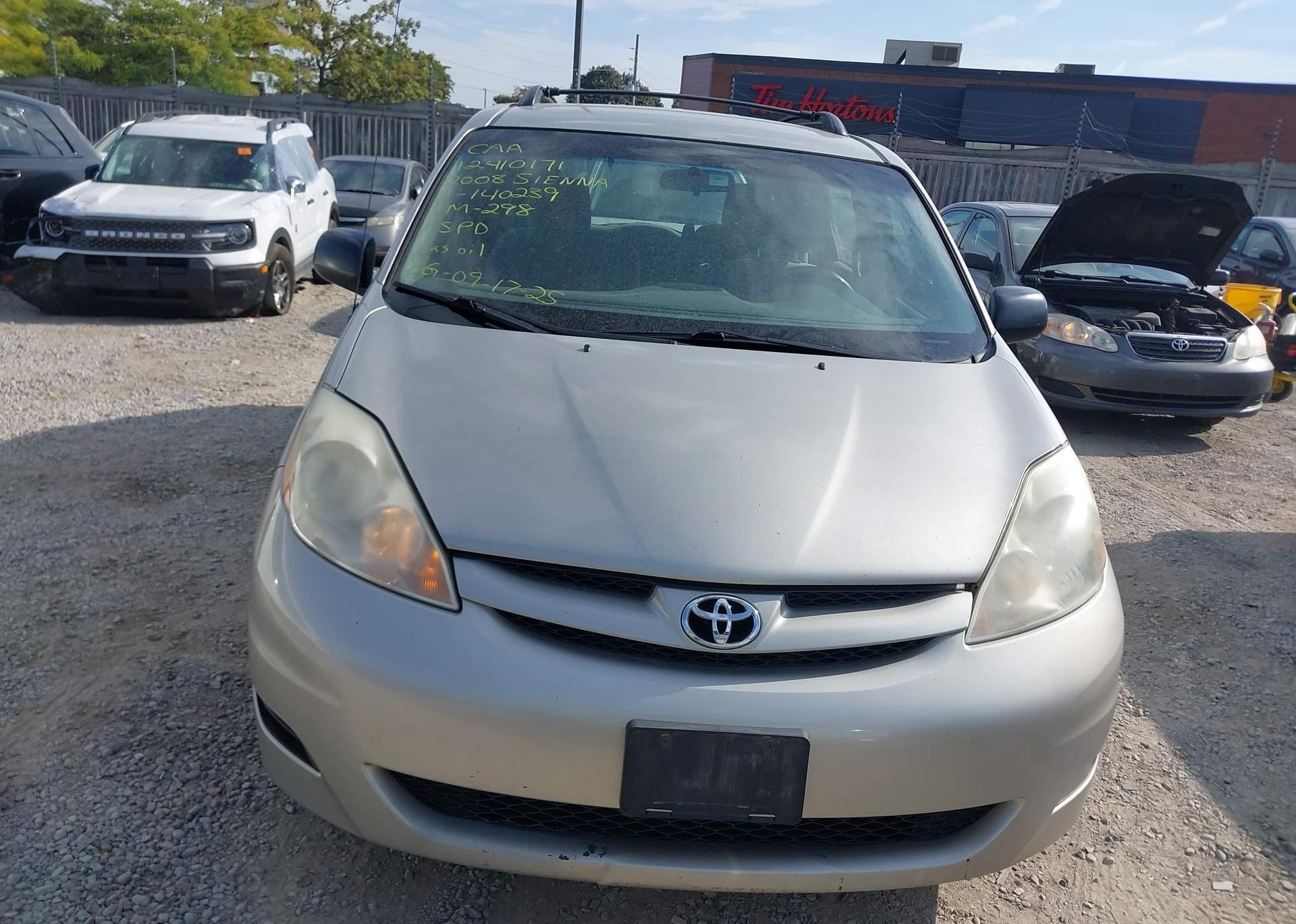 2008 TOYOTA SIENNA CE