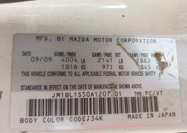 2010 MAZDA MAZDA3 GT
