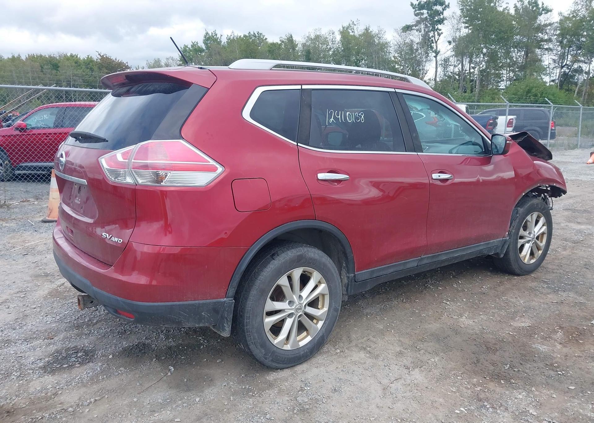 2016 NISSAN ROGUE S