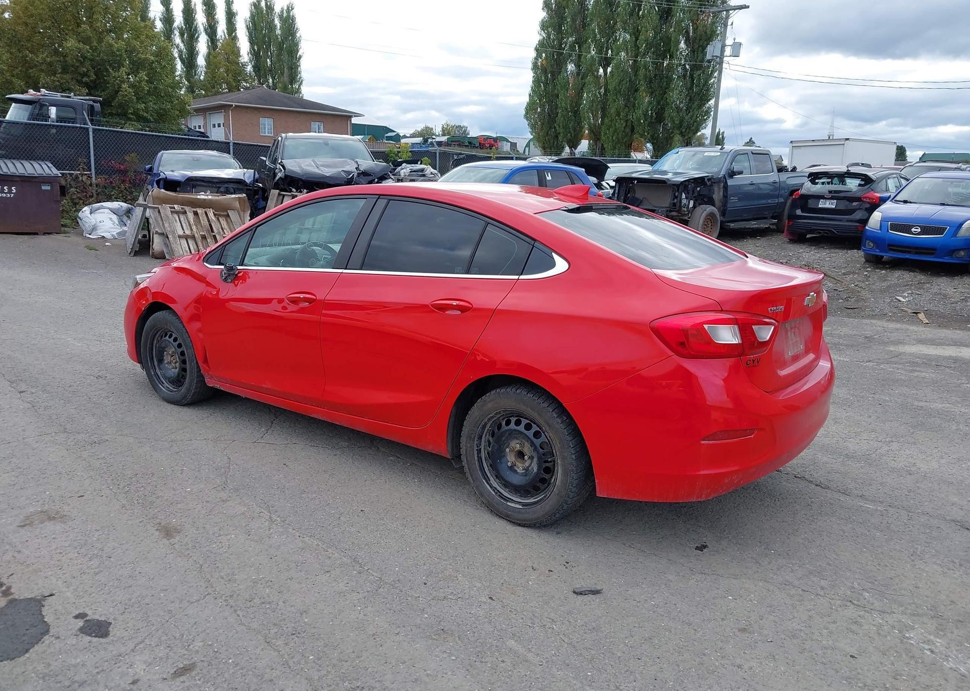 2016 CHEVROLET CRUZE LT