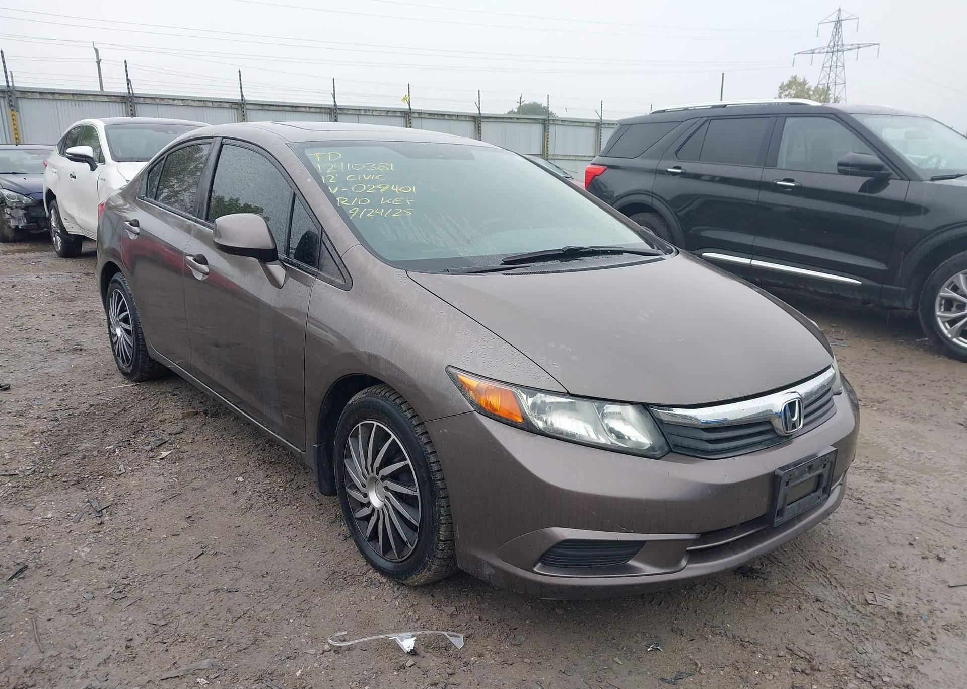 2012 HONDA CIVIC EX-L