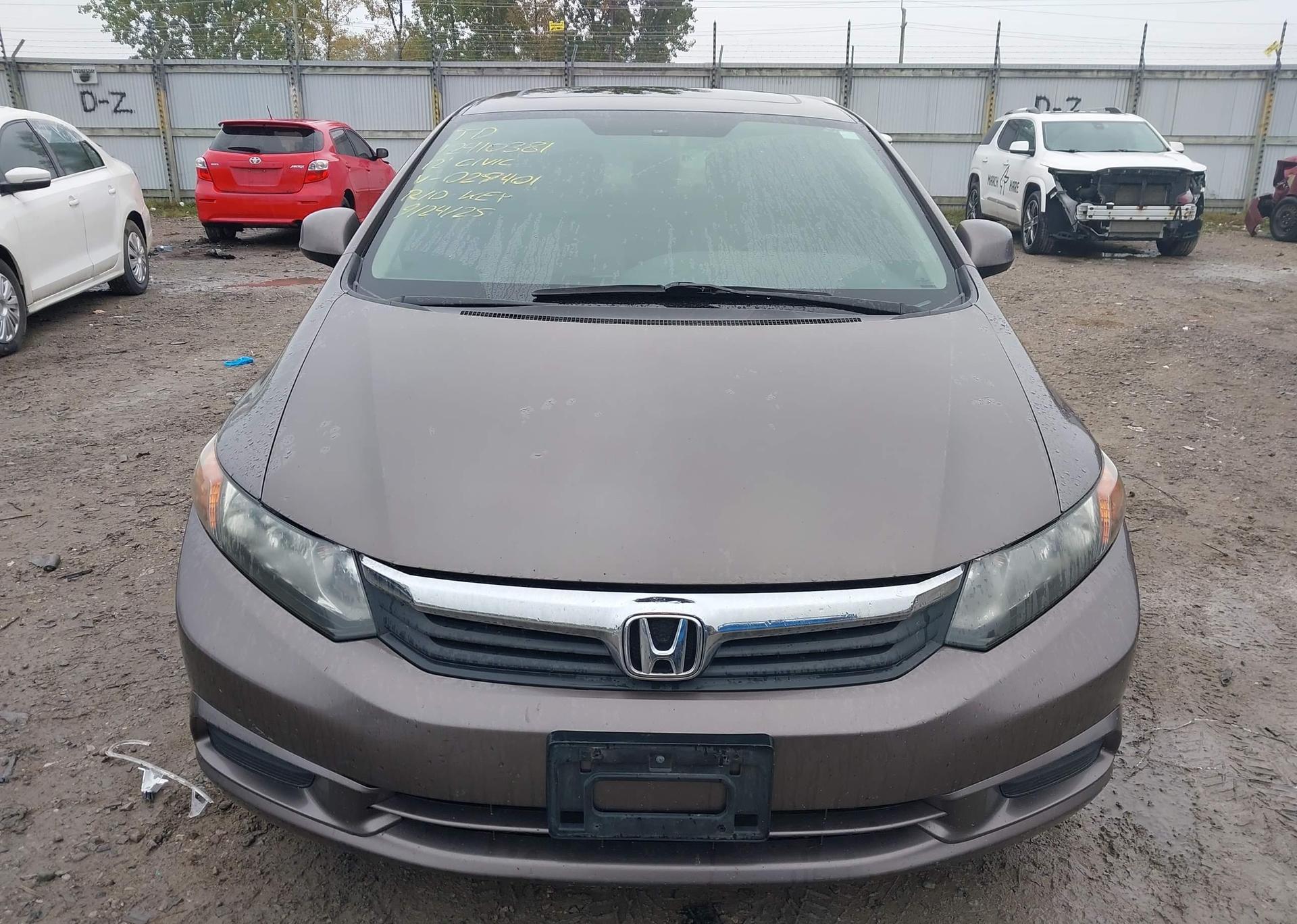 2012 HONDA CIVIC EX-L
