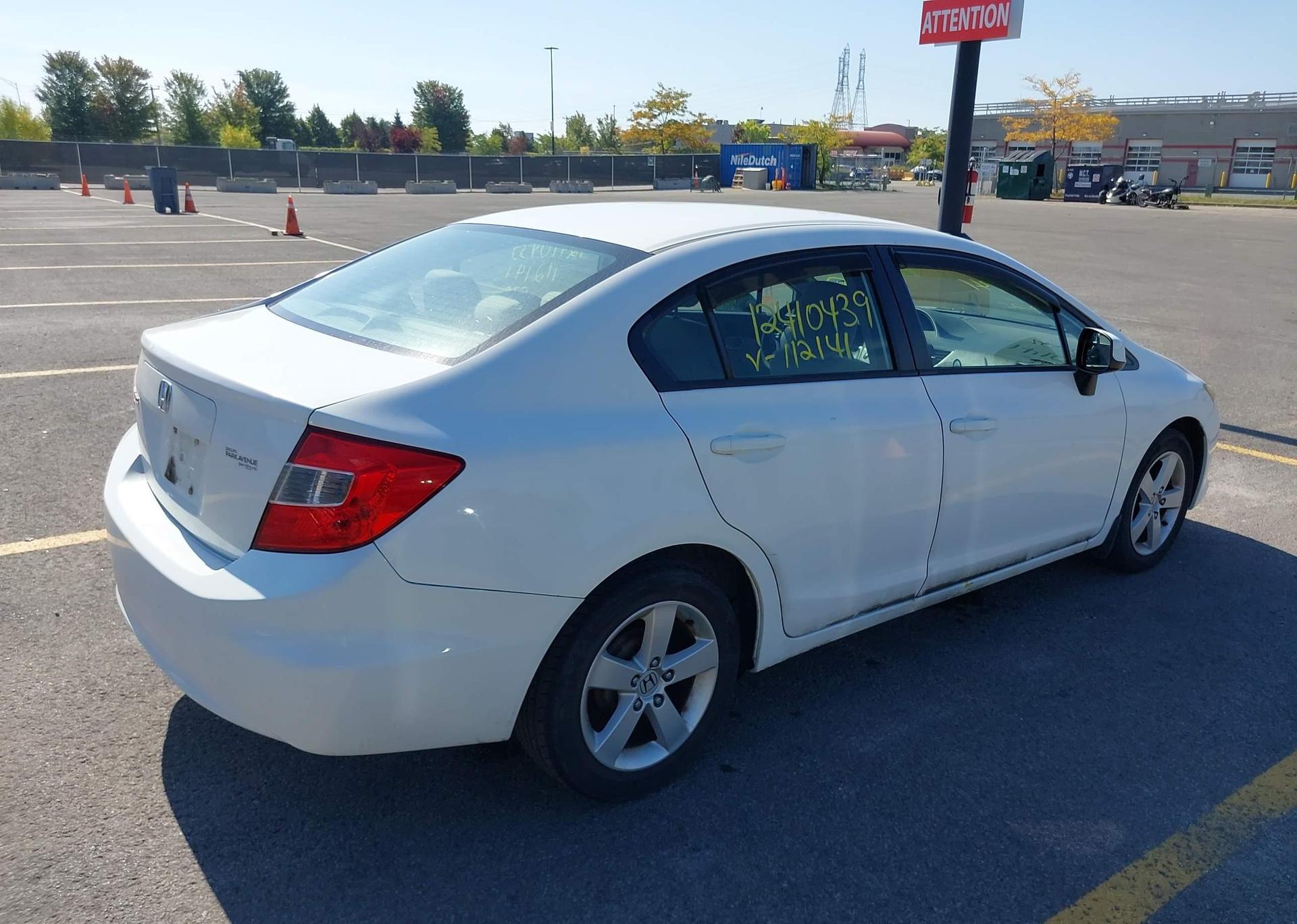 2012 HONDA CIVIC