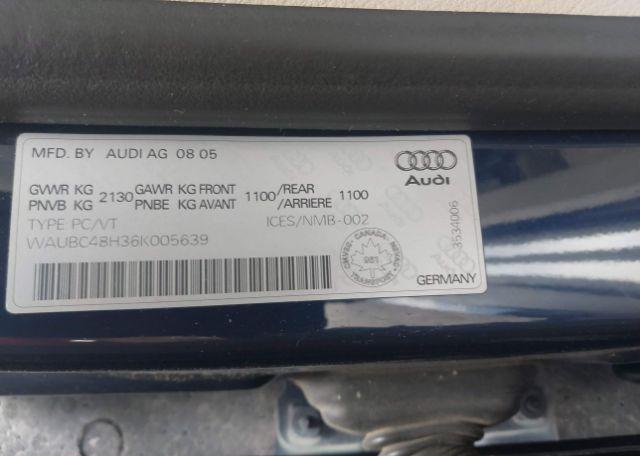 2006 AUDI A4 1.8T
