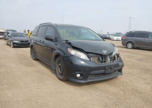 2012 TOYOTA SIENNA SE 8 PASSENGER