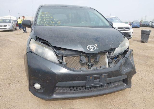 2012 TOYOTA SIENNA SE 8 PASSENGER