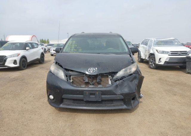 2012 TOYOTA SIENNA SE 8 PASSENGER