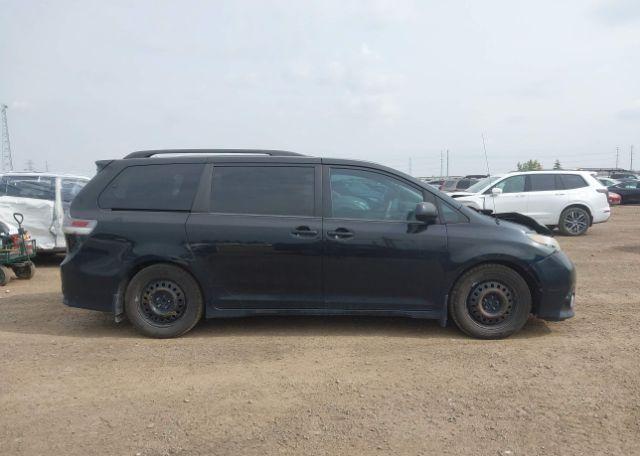 2012 TOYOTA SIENNA SE 8 PASSENGER
