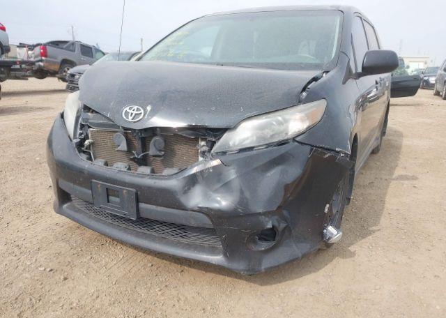 2012 TOYOTA SIENNA SE 8 PASSENGER