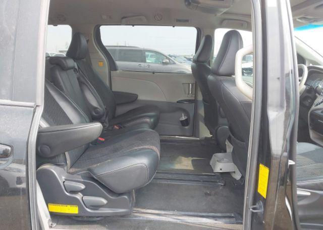 2012 TOYOTA SIENNA SE 8 PASSENGER
