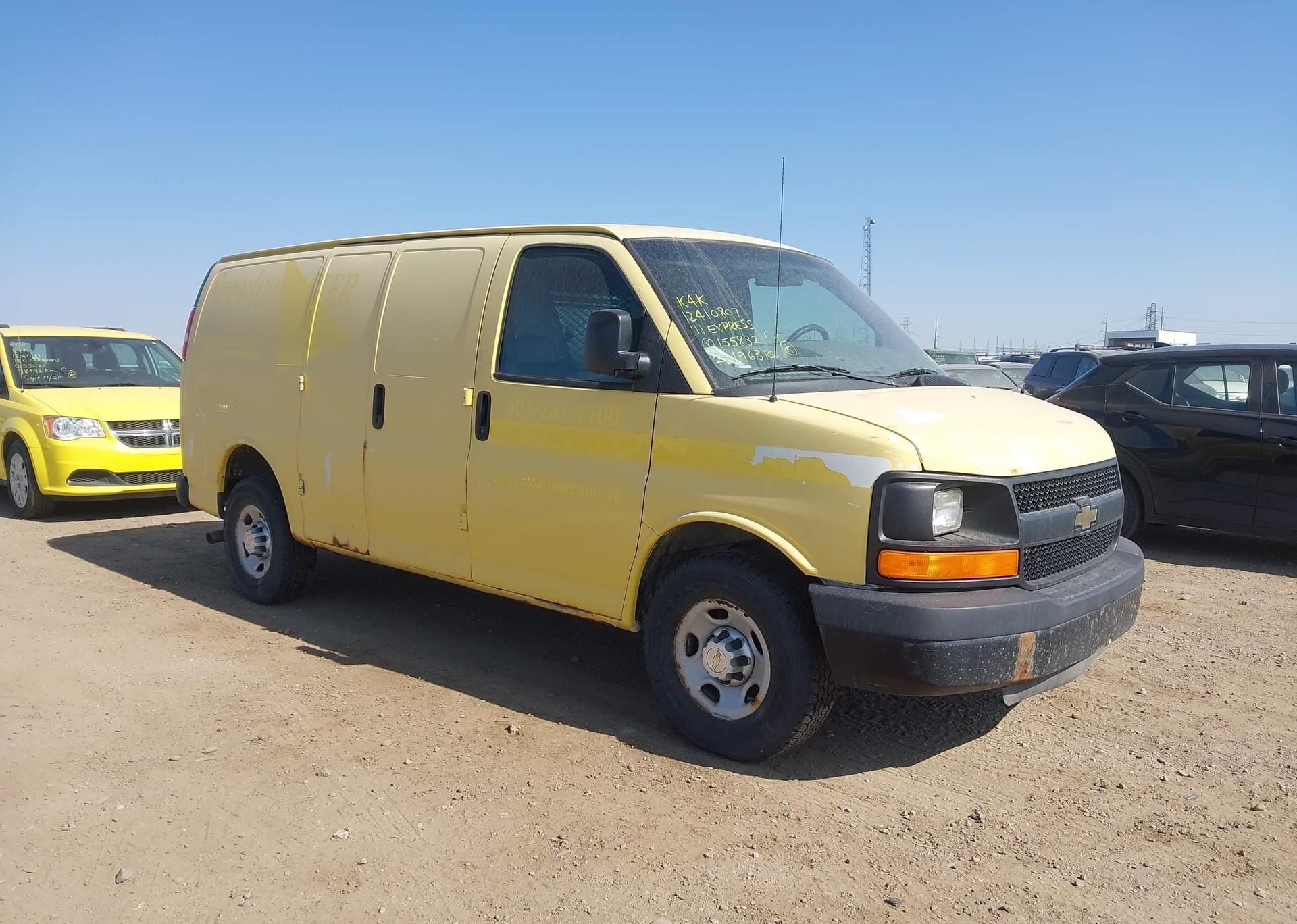 2011 CHEVROLET EXPRESS G2500