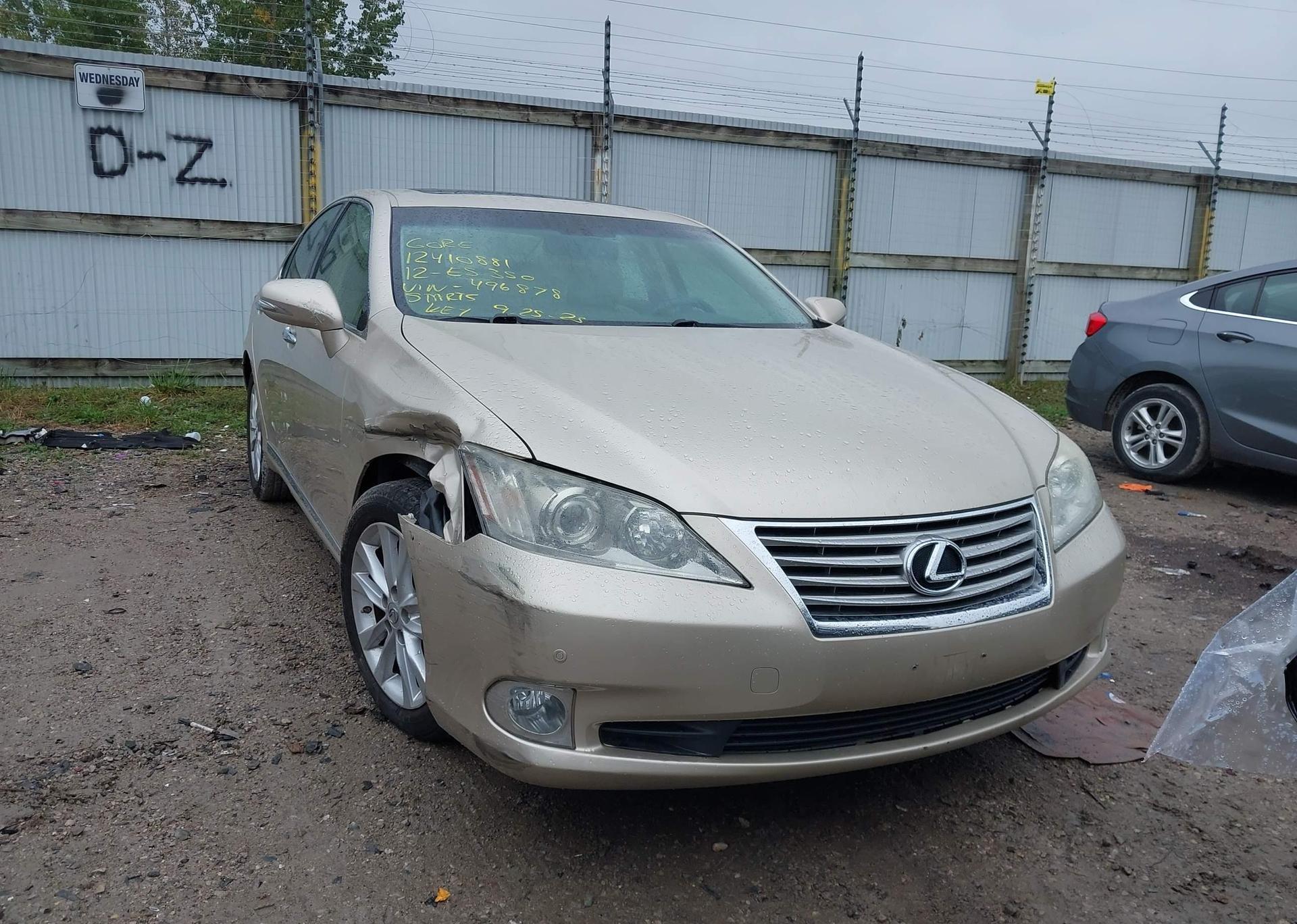 2012 LEXUS ES 350